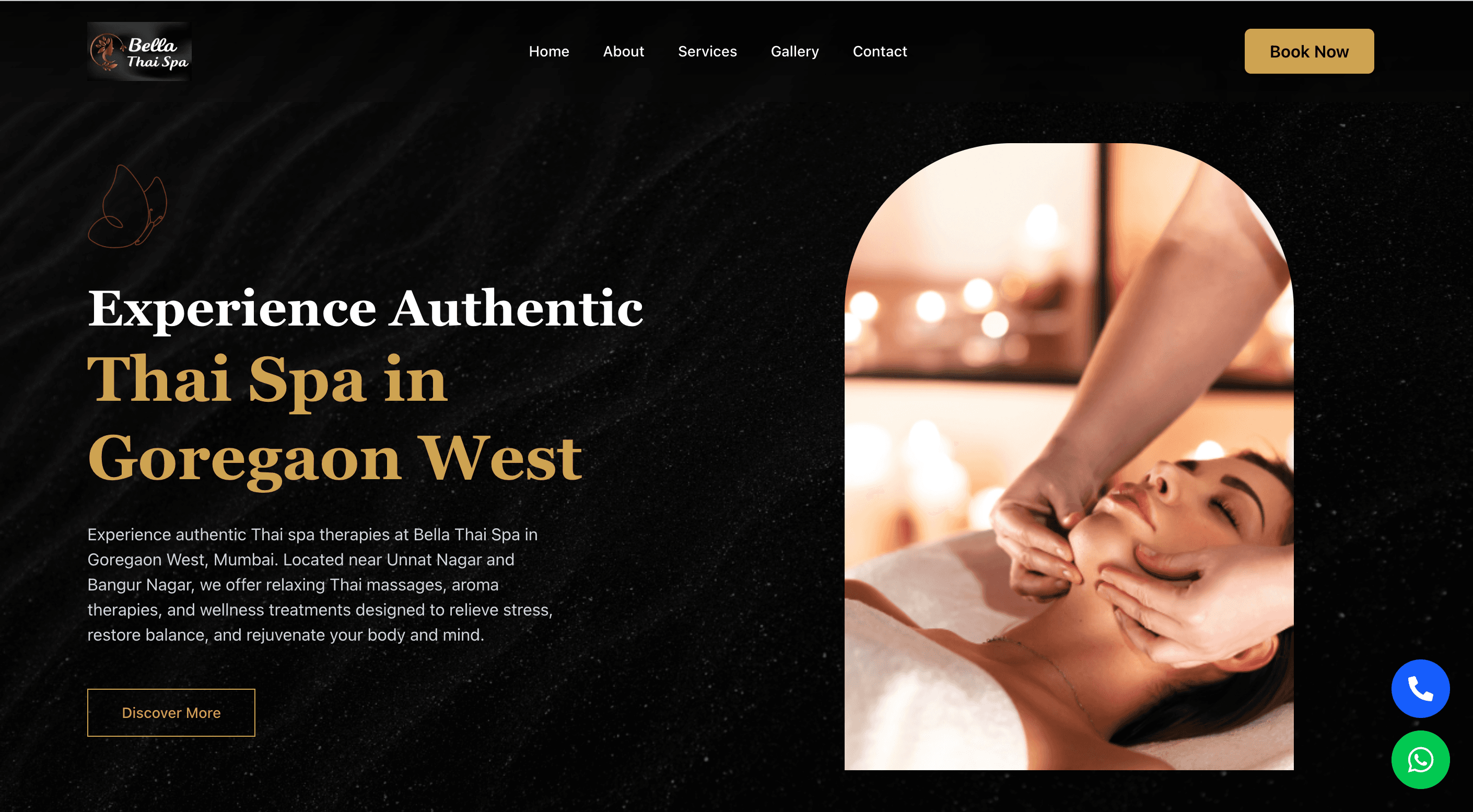 Thai Spa & Wellness Website
